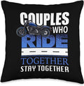 Bikergod Motorcycles Couples Who Ride Together Stay Together Pillow Case Design 3D Full Printed NAOA326