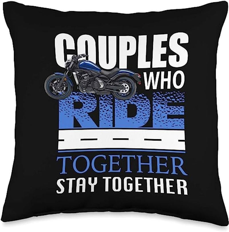Bikergod Motorcycles Couples Who Ride Together Stay Together Pillow Case Design 3D Full Printed NAOA326