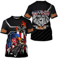 Bikergod Motorcycle Outlaw Born To Ride Custom Name  T-shirt Design 3D Full Printed Sizes S - 5XL - NMQE110