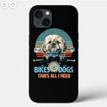 Bikergod Motorcycle Biker Bikes&Dogs Thats All I Need Phone Case Cover NMPC008