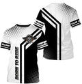 Bikergod Motorcycle Born To Ride Custom Name  T-shirt Design 3D Full Printed Sizes S - 5XL - NMQE102