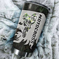 Bikergod Motorcycle Motocross Stainless Steel 20 Oz Tumbler- NAOA183