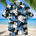 Bikergod Motorcycle Motocross Hawaii Shirt Design 3D Full Printed Sizes S - 5XL NASA447