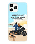 Bikergod Motorcycle Weekend Forecast Moto With A Chance Of Drinking Custom Names Phone Case Cover NMPC070