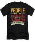 Bikergod Motorcycle People are like Motorcycles each is customized a bit differently T-shirt Design 2D Full Printed Sizes S - 5XL - TLUA28