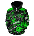 Bikergod Motorcycle Motocross  Hoodie Design 3D Full Printed Sizes S - 5XL - NAOA211