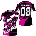 Bikergod Motorcycle Motocross Extreme Custom Name And Number  T-shirt Design 3D Full Printed Sizes S - 5XL - NMQE61