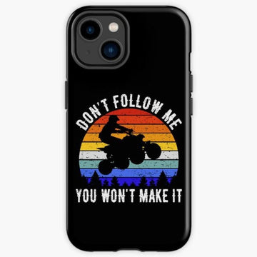 Bikergod Motorcycle Biker Don't Follow Me You Won't Make It Phone Case Cover TLWA136