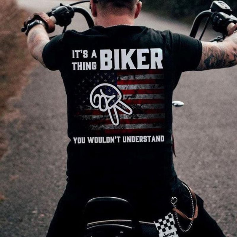 Bikergod Motorcycle It?s A Biker Thing You Wouldn?t Understand T-shirt Design 2D Full Printed Sizes S - 5XL - NAIA98