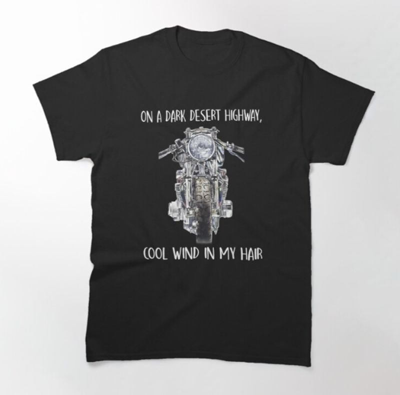 Bikergod Motorcycles Cool Wind In My Hair T-shirt Design 2D Full Printed Sizes S - 5XL - NAGA519
