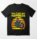 Bikergod Motorcycle Biker You Can Buy Happiness T-shirt Design 2D Full Printed Sizes S - 5XL - NAKA338