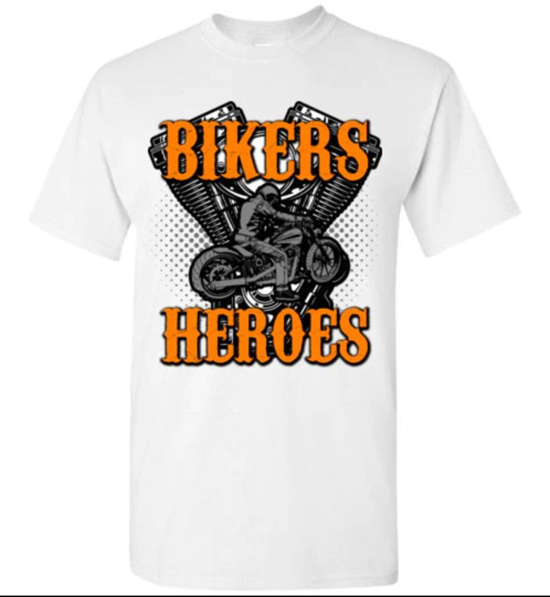 Bikergod Motorcycle Biker Heros T-shirt Design 2D Full Printed Sizes S - 5XL - NMA106