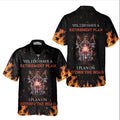 Bikergod Motorcycle Yes I Do Have A Retirement Plan Hawaii Shirt Design 3D Full Printed Sizes S - 5XL NASA499