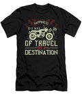 Bikergod Motorcycle Happiness is away of travel not a destination T-shirt Design 2D Full Printed Sizes S - 5XL - TLUA29B