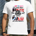 Bikergod Motorcycle God Gifted Me Two Titles Biker And Dad T-shirt Design 2D Full Printed Sizes S - 5XL - NARA509