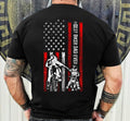 Bikergod Motorcycle Best Biker Dad Ever American Flag T-shirt Design 2D Full Printed Sizes S - 5XL - NAIA57