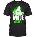 Bikergod Motorcycle Dirt Bike Mode On T-shirt Design 2D Full Printed Sizes S - 5XL - NAOA154