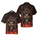 Bikergod Motorcycle SKULL BIKER Hawaii Shirt Design 3D Full Printed Sizes S - 5XL NASA51