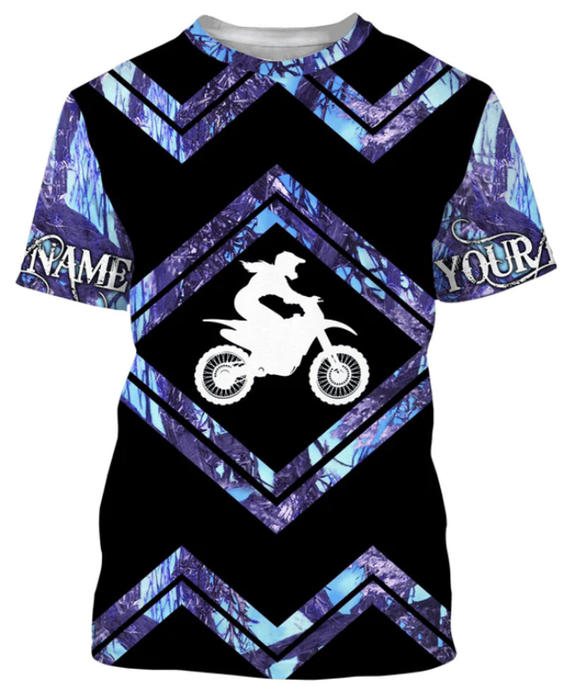 Bikergod Motorcycle Custom Name T-shirt Design 3D Full Printed Sizes S - 5XL - NMQI148A