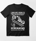 Bikergod Motorcycle I Was Not Born To Arrive At The Grave T-shirt Design 2D Full Printed Sizes S - 5XL - NAKA360