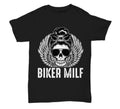 Bikergod Motorcycles Biker MILF Skull Girl T-shirt Design 2D Full Printed Sizes S - 5XL - NAEA299