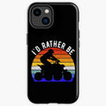 Bikergod Motorcycle Biker I'd Rather Be Phone Case Cover TLWA146