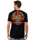 Bikergod Motorcycle When In Doubt Throttle It Out T-shirt Design 2D Full Printed Sizes S - 5XL - NASA15