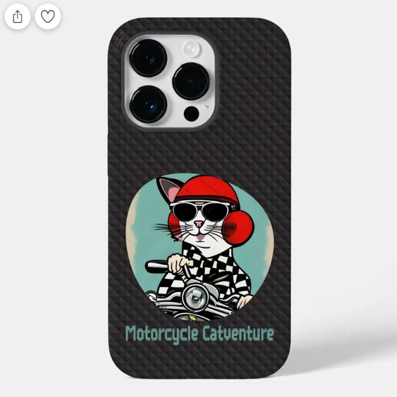 Bikergod Motorcycle Biker Motorcycle Catventure Phone Case Cover NMPC012