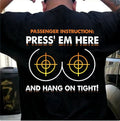 Bikergod Motorcycles Biker Passenger Instruction T-shirt Design 2D Full Printed Sizes S - 5XL - NAEA289