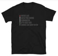Bikergod Motorcycles When Life Gets You Down T-shirt Design 2D Full Printed Sizes S - 5XL - NAEA307