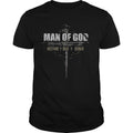 Bikergod Motorcycle Man of god husband dad biker T-shirt Design 2D Full Printed Sizes S - 5XL - NARA503