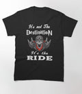 Bikergod Motorcycle It's the Ride T-shirt Design 2D Full Printed Sizes S - 5XL - NAPA581