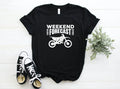 Bikergod Motorcycle Weekend Forecast Dirt Bike T-shirt Design 2D Full Printed Sizes S - 5XL - NAVA368