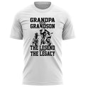 Bikergod Motorcycle Grandpa And Grandson T-shirt Design 2D Full Printed Sizes S - 5XL - NAYA394