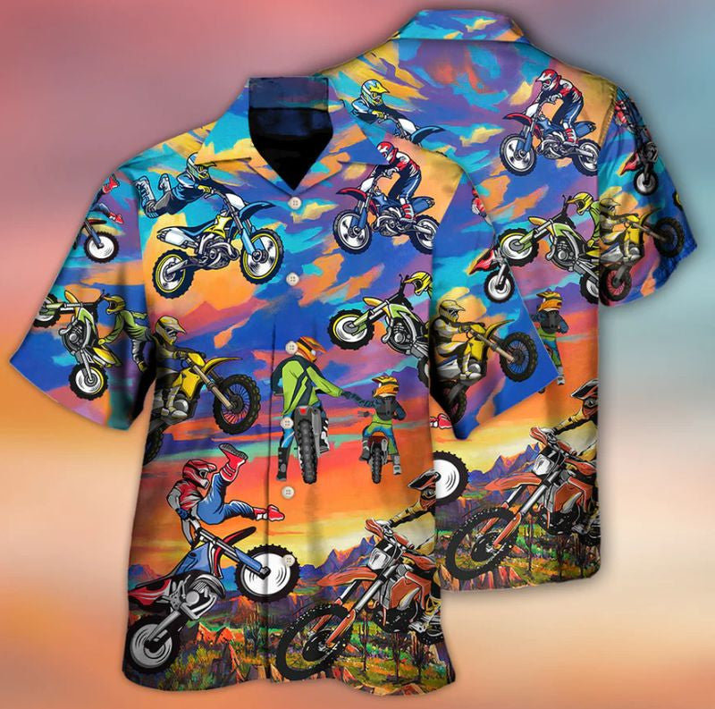 Bikergod Motorcycle Biker Hawaii Shirt Design 3D Full Printed Sizes S - 5XL NASA468A
