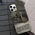 Bikergod Motorcycle Biker You Don't Stop Riding Phone Case Cover NMPC031