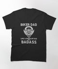Bikergod Motorcycle Biker Dad Badass Skull Angel T-shirt Design 2D Full Printed Sizes S - 5XL - NAKA320