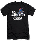 Bikergod Motorcycle It's Motocross Clock Somewhere T-shirt Design 2D Full Printed Sizes S - 5XL - NAXA140