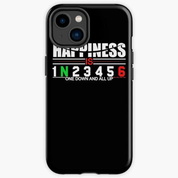 Bikergod Motorcycle Biker Happiness Is 1N23456 One Down And All Up Phone Case Cover TLWA182