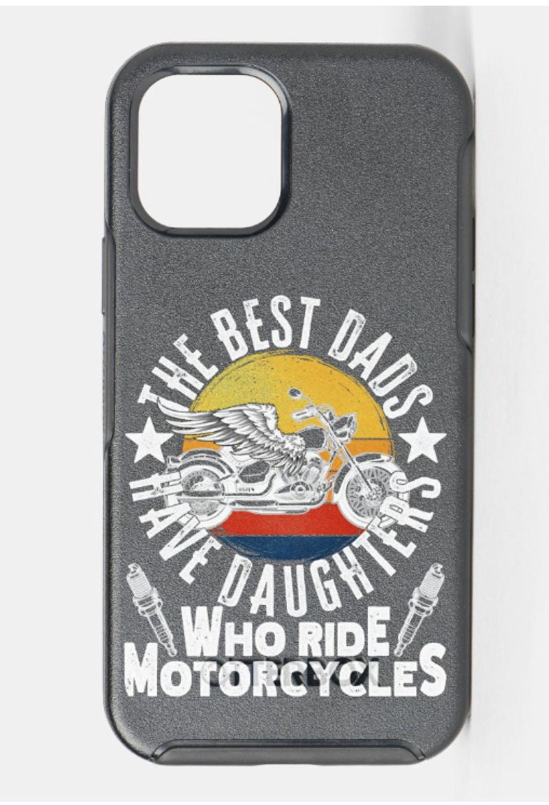 Bikergod Motorcycle Biker The Best Dads Have Daughters Who Ride Motorcycles Phone Case Cover TLQA428