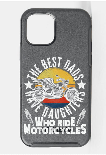 Bikergod Motorcycle Biker The Best Dads Have Daughters Who Ride Motorcycles Phone Case Cover TLQA428