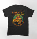 Bikergod Motorcycle I am a Dad and a biker nothing scares me T-shirt Design 2D Full Printed Sizes S - 5XL - NATA508