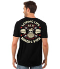 Bikergod Motorcycle Loving Life As A True Love Biker's Wife T-shirt Design 2D Full Printed Sizes S - 5XL - NASA17