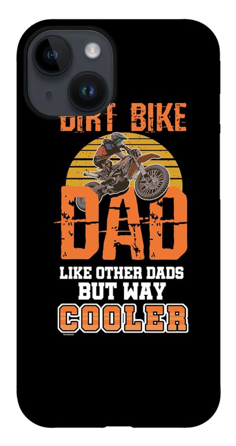 Bikergod Motorcycle Dirt Bike Dad Like Other Dads But Way Much Cooler Phone Case Cover TLUA17C