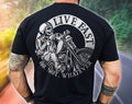 Bikergod Motorcycle Live Fast or Not Whatever T-shirt Design 2D Full Printed Sizes S - 5XL - NAYA373