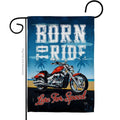 Bikergod Motorcycle Born To Ride Live For Speed Garden Flag TLYA258