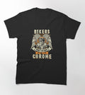 Bikergod Motorcycle Skull Bikers Dont Go Grey T-shirt Design 2D Full Printed Sizes S - 5XL - NAKA309