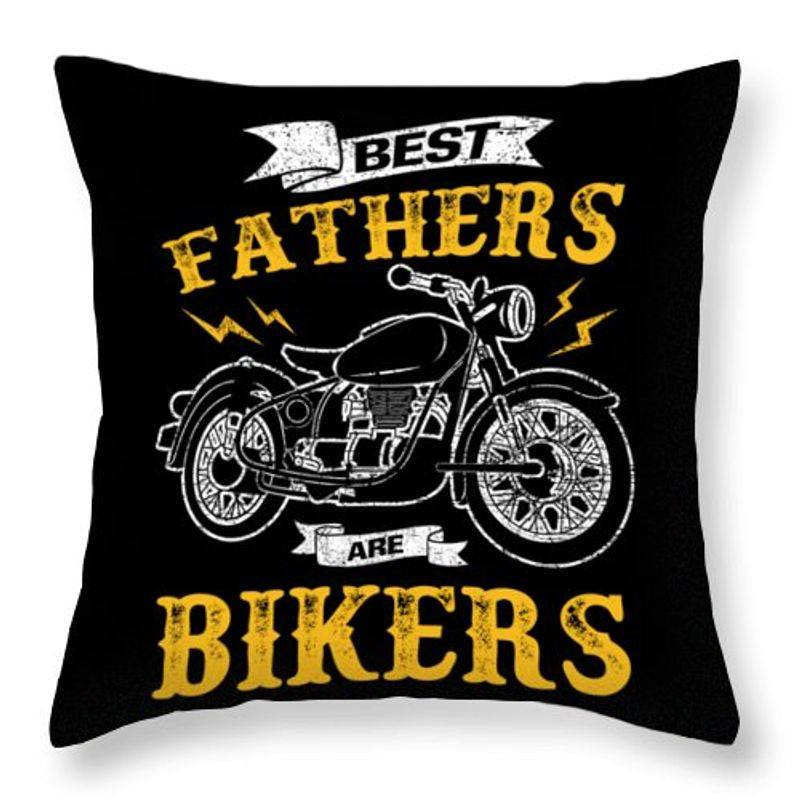 Bikergod Motorcycle Best Fathers Are Bikers Pillow Case Design 3D Full Printed TLUA19A