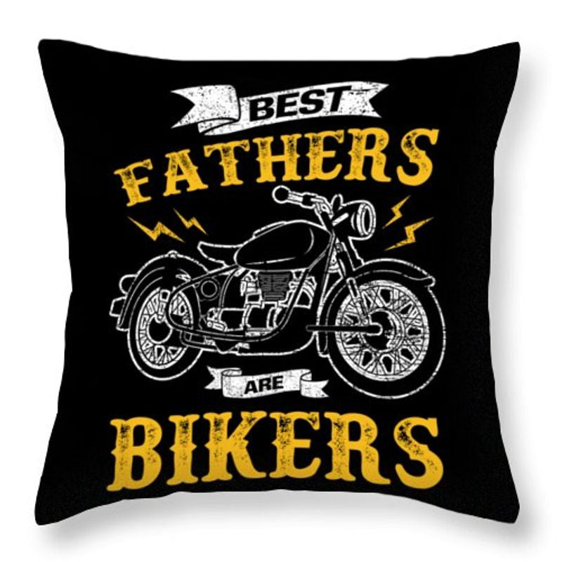 Bikergod Motorcycle Best Fathers Are Bikers Pillow Case Design 3D Full Printed TLUA19A
