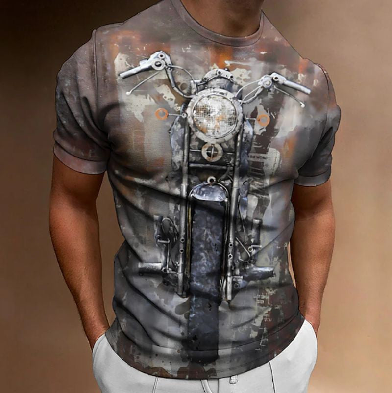 Bikergod Motorcycle Classic Motorbike Vintage  T-shirt Design 3D Full Printed Sizes S - 5XL - NAMA205